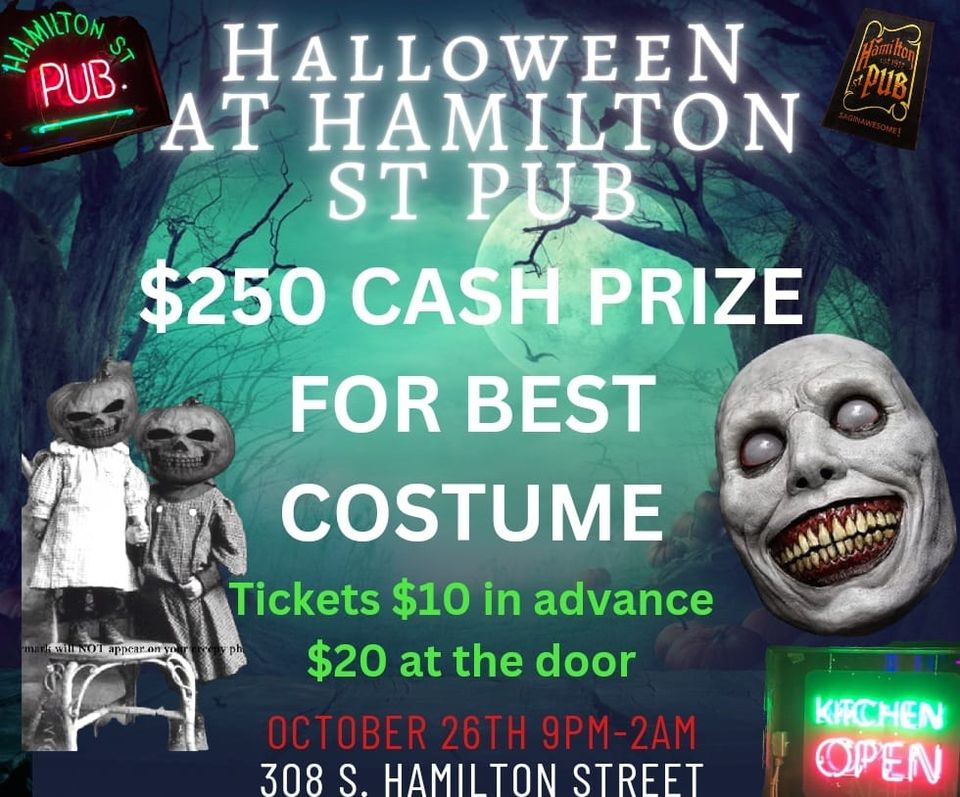 HALLOWEEN AT HAMILTON ST PUB