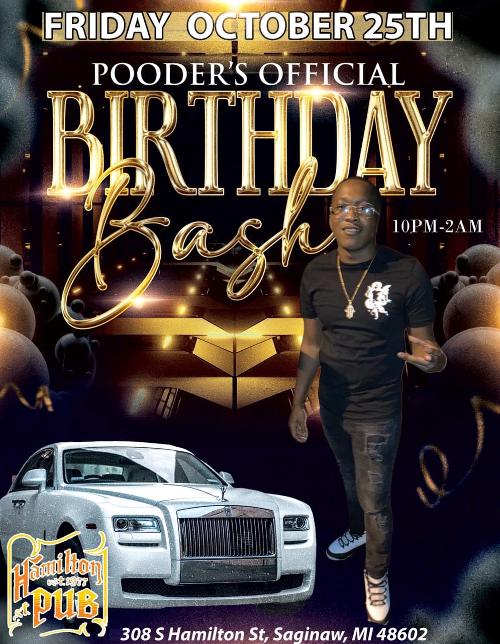 BAZ Presents: Pooders Birthday Bash!!