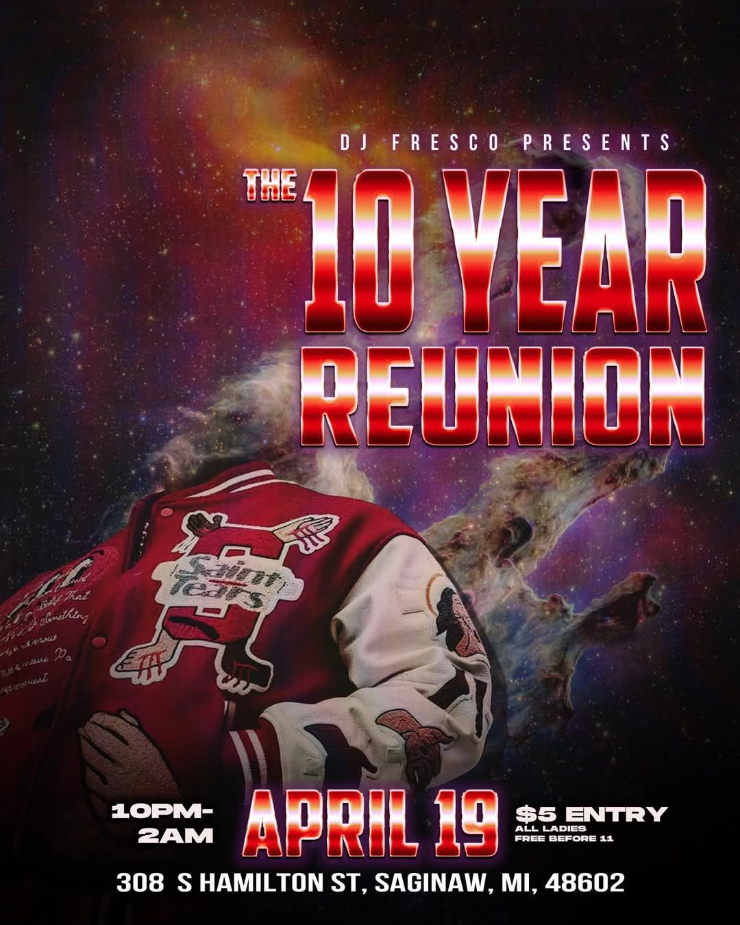 10 YEAR REUNION W/DJ FRESCO